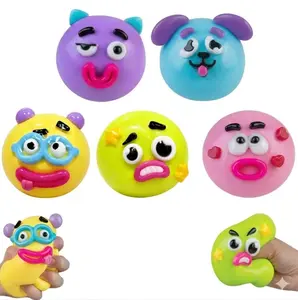 5 pack NEW Smushers Squishy - Curiosities Smushers Dog Face Swap Squishy Soft Moldable Cute Slow Rise Relaxing Sensory Fidget Relief Anxiety Stress Fun Desk Accessory for Adults