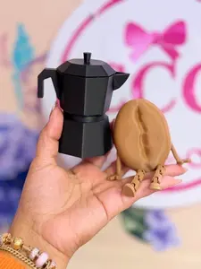 ☕ Set 3D para Amantes del Café