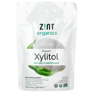 Zint Organic Xylitol Sweetener, 16 oz (454 g)