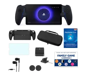 PlayStation Portal with 25 PSN, Accessories Kit and Voucher