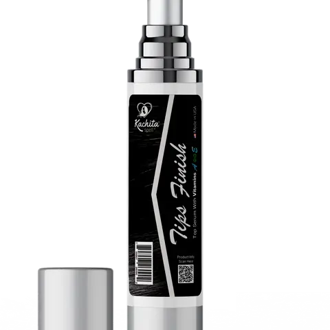 4 in 1 Kachita Spell Tips Finish Serum with Vitamins A and E for Hair Styling Treatment, hair perfume, Seal Split Ends, Control Frizzy All Hair Repair
