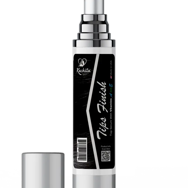 4 in 1 Kachita Spell Tips Finish Serum with Vitamins A and E for Hair Styling Treatment, hair perfume, Seal Split Ends, Control Frizzy All Hair Repair