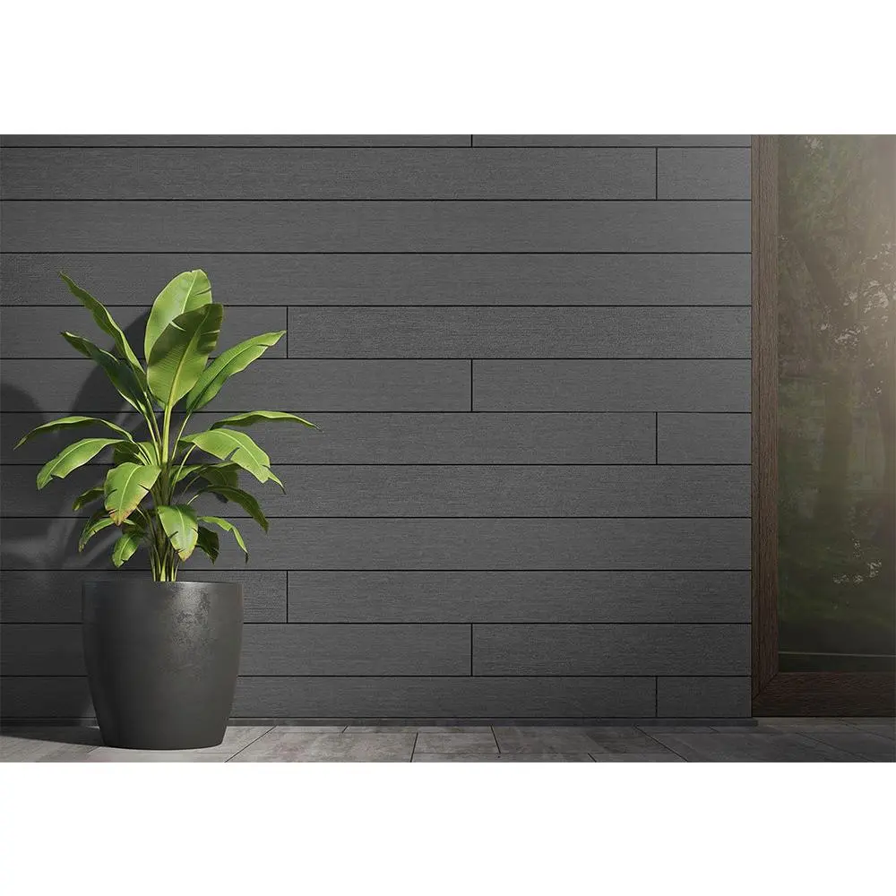 Charcoal - All-Weather Composite Siding System Shiplap Board