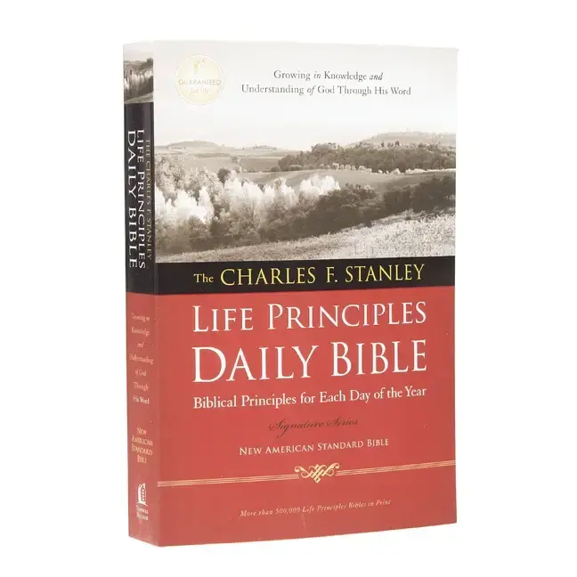 Charles F. Stanley Life Principles Daily Bible-NASB