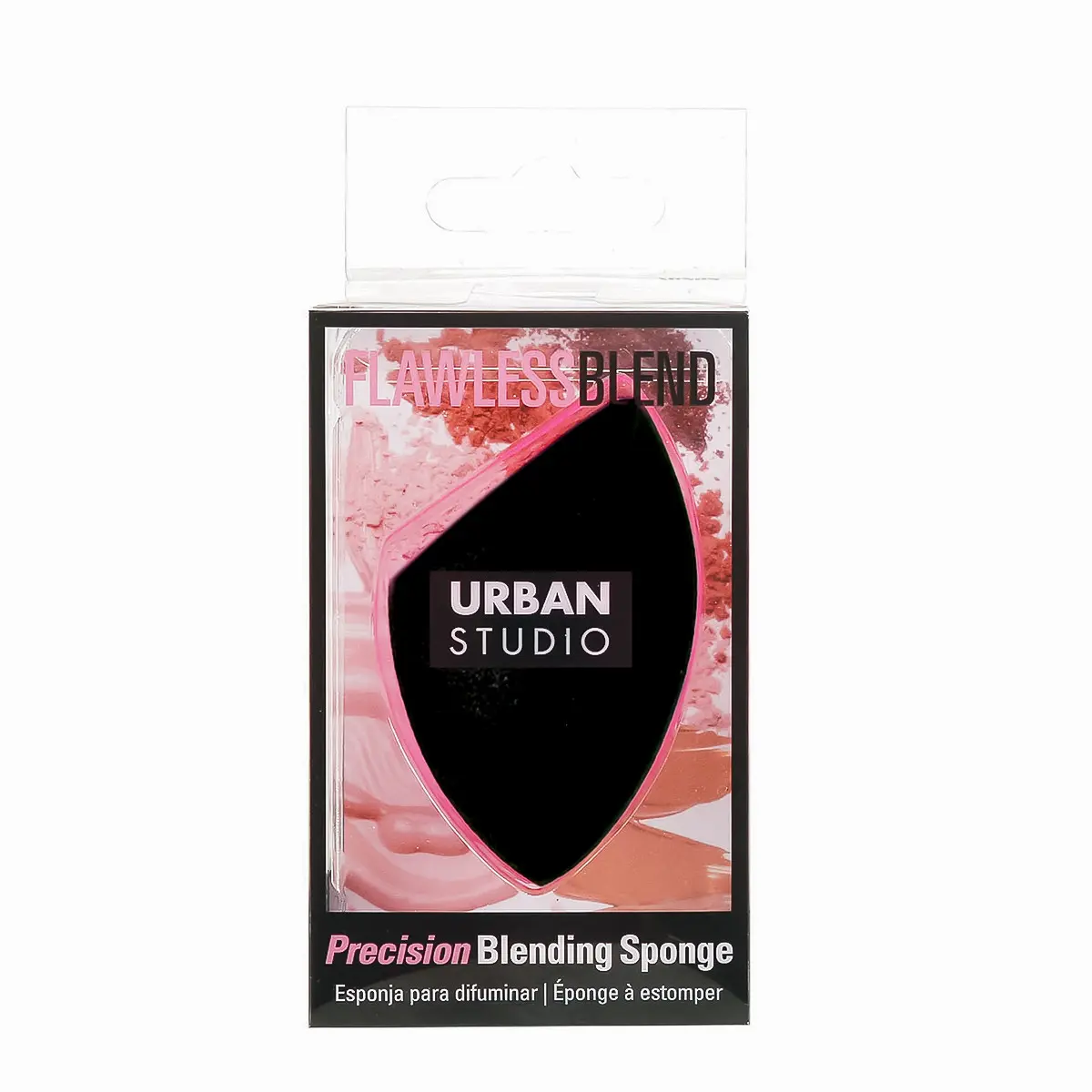 SLANTED BLENDING SPONGE (BLACK)