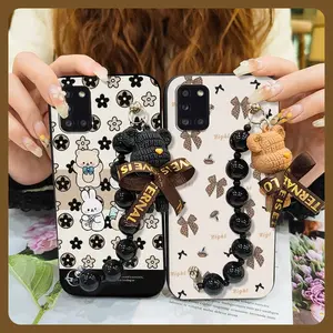 soft case silicone Phone Case For Samsung Galaxy A31/SM-A315 protective case Cartoon Skin-friendly feel Waterproof Dirt-resistant Simplicity Back Cover cute Anti-knock
