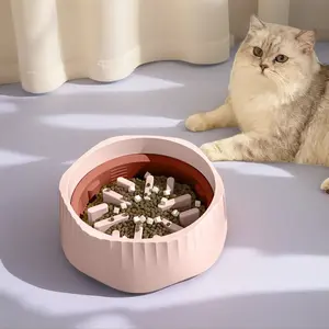 2-in-1 Slow Feeder & Treat Dispensing Puzzle Toy | Interactive Dog Enrichment Game for Mental Stimulation | Non-Toxic, Easy-Clean Plastic for Healthy, Happy Dogs cat water fountain