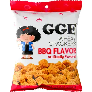 WEILIH GGE Japanese BBQ Wheat Crackers  Rice Crispy Snack