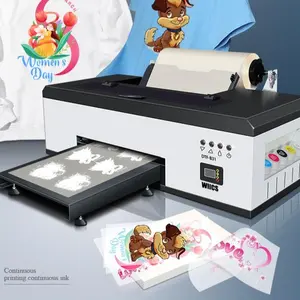 A3 A4 Dtf Printer White Ink Printer Clothing T-shirt Picture Hot Press Printing Machine Hot Press Transfer Machine