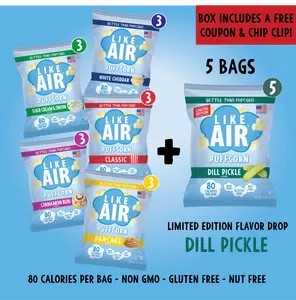 20ct Flavor Drop Variety Pack - Like Air Puffcorn