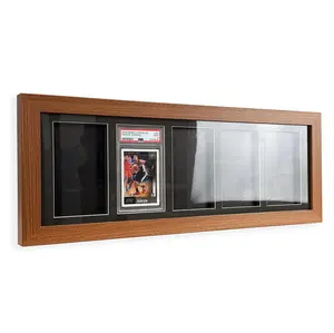 Graded Card Display Frame–Compatible with PSA, CGC, and TAG Slabs–Wall-Mount Trading Card Display Case for Sports Cards, Pokémon, and MTG