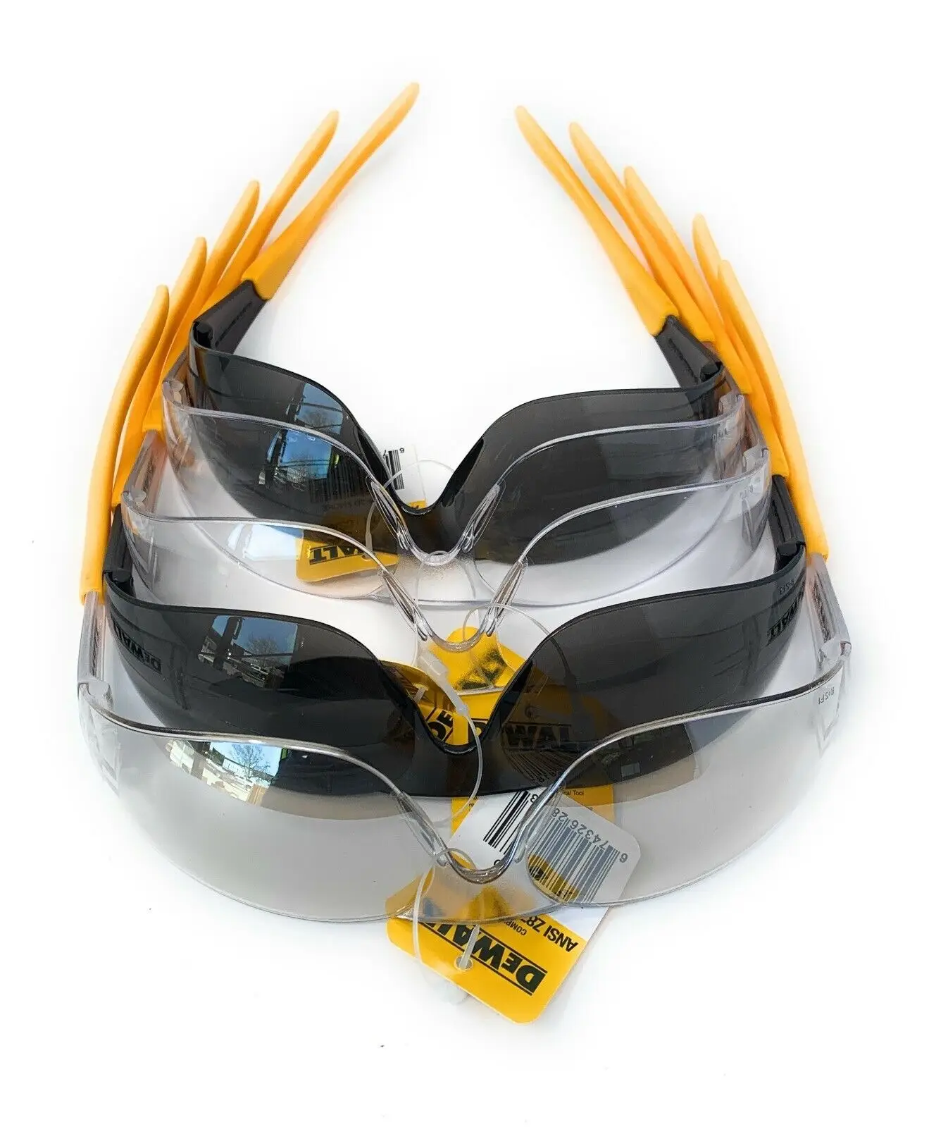 DEWALT 5 Pack, Protector Safety Glasses / Protector Protective Eyewear