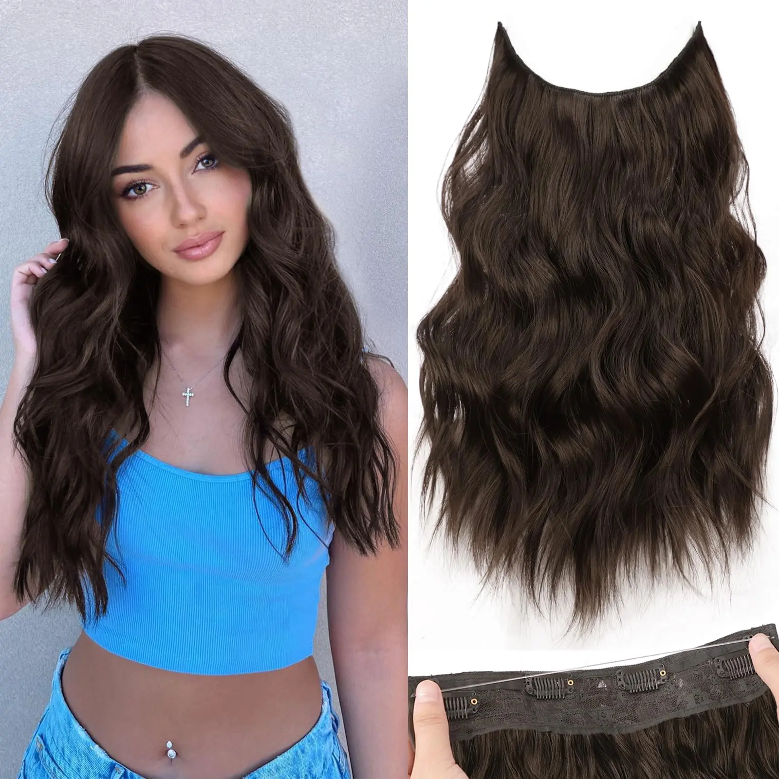 16 Inch Dark Brown