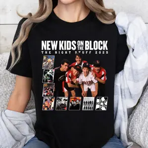NKOTB Shirt, NKOTB Era T-Shirt, New Kids On The Block Shirt, NKOTB Fan T-Shirt, The Right Stuff Residency Tour, NKOTB Era Shirt