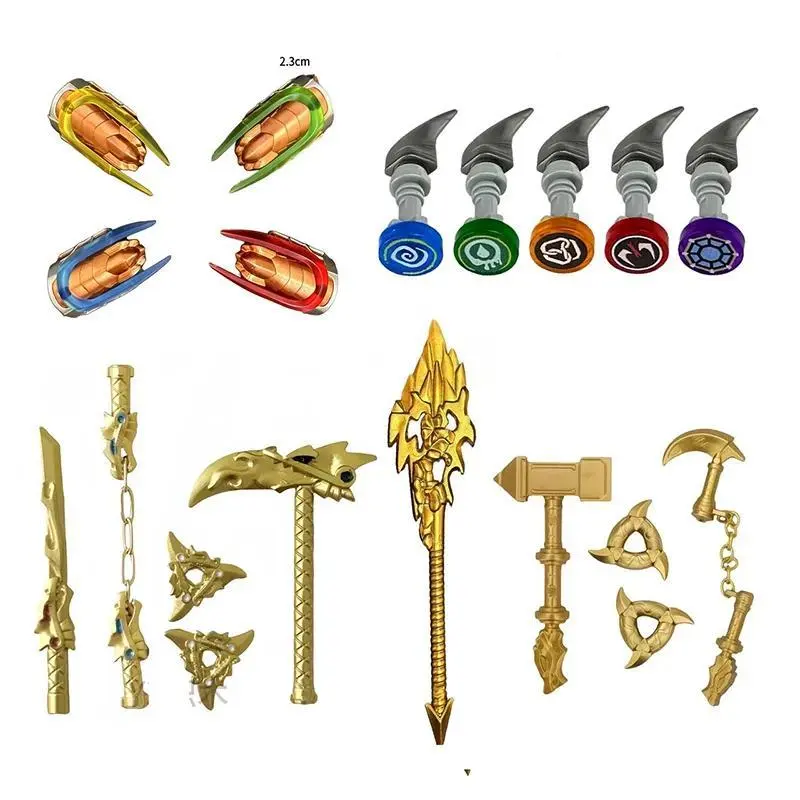 4.5cm ABS Small Building Bricks & Parts, Mini Assembly Toy Accessories for Movie Dolls, Kids' Gift (Classic & Novelty Toys Category)