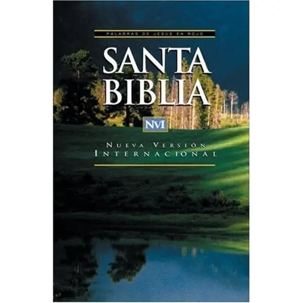 USED-NVI Santa Biblia Rústica con Palabras de Jesús en Rojo by Zondervan (Paperback)