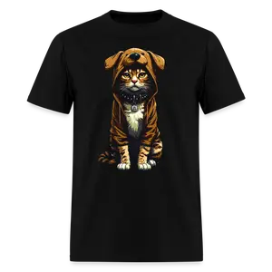 Cat Dog Kitty Leather T-Shirt   | Kitty Leather