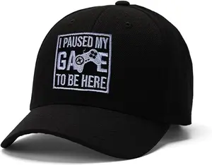 Embroidered Baseball Cap for Women Men Adjustable Baseball Hat Black Baseball Cap Trucker Hat