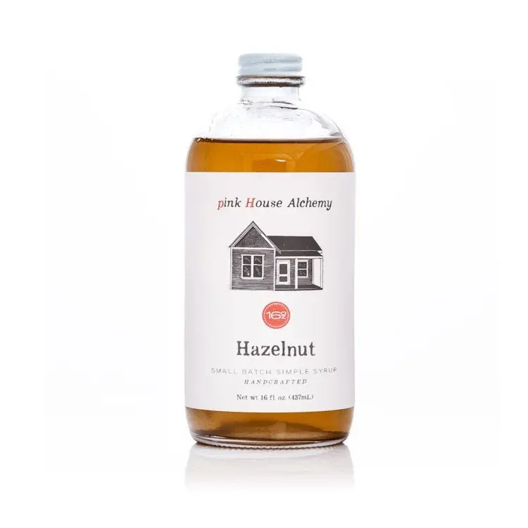 Hazelnut Simple Syrup by Pink House Alchemy