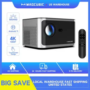 Magcubic 580ANSI HY350 Projector Native 1080P Android 11 Wifi6 Voice Control 4K Videosource Supported Allwinner H713 Electronic Focus BT5.0 Home Cinema #SummerWins #DealsForYouDays
