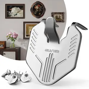 15-Pack Claw Picture Hangers for Drywall,  40-lb No- No-Tools Rust-Proof Hang Hero Picture Hanger for  & Office Decor, Including Art, Mirrors, Photos, Paintings, Frames