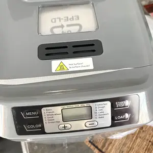 Automatic Bread Maker, Up to 2LB, 12-in-1 Bread Machine with Auto Fruit Nut Dispenser, 13 H Timer, 1 H Keep Warm, Gluten-Free, 3 Crust Colors