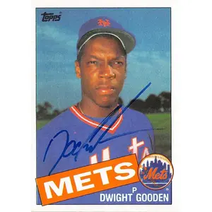 212 MAIN Autograph Warehouse New York Mets Doc Dwight Gooden Autographed 1985 Topps No.620 First Year Sports Trading Card - Collectible Trading Card, Sports Trading Cards, Collectible Trading Cards