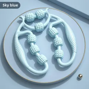 Circular Leg Massager Roller for Women, Self-Care Tool for Muscle Tension Relief