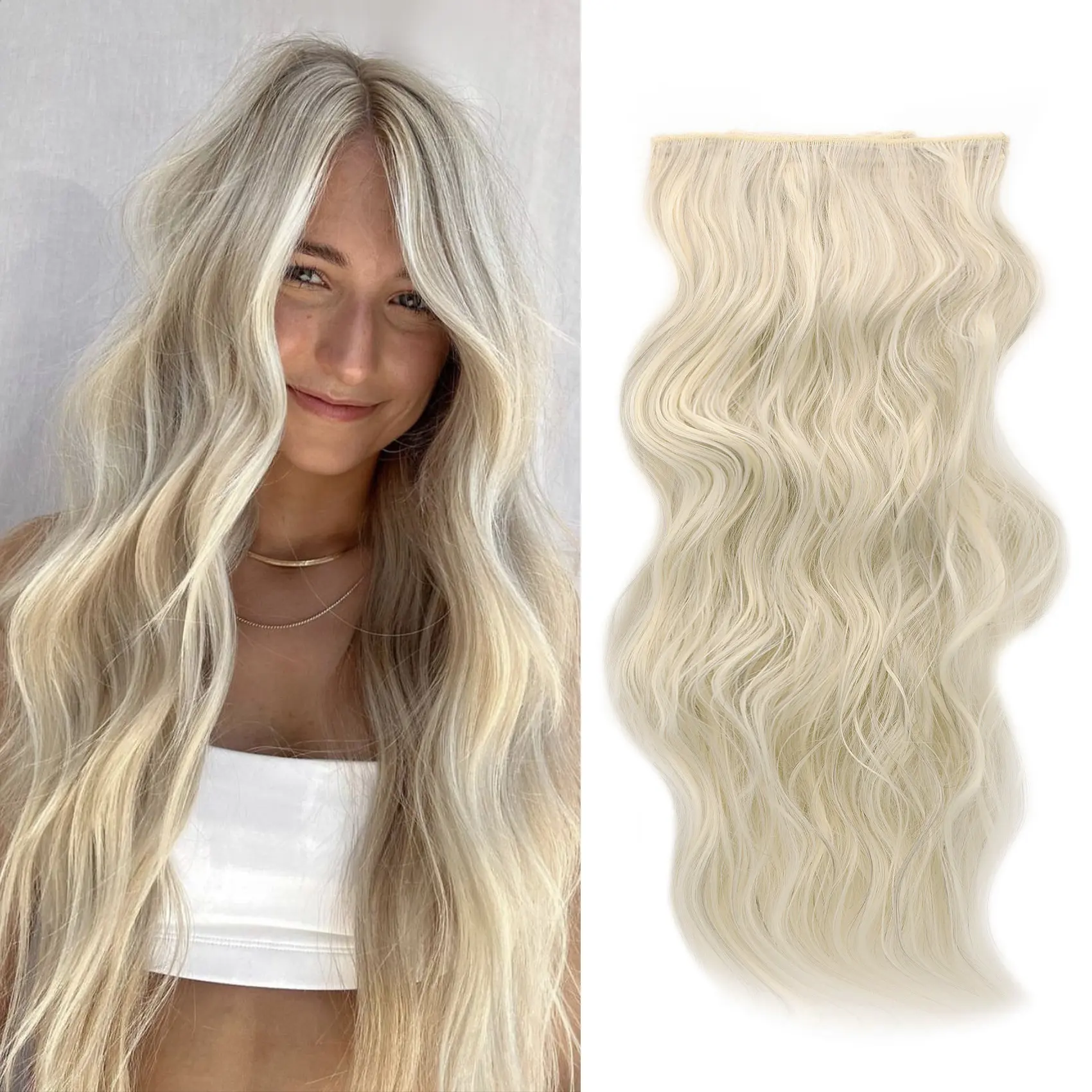 Platinum Blonde With  Gray lowlights