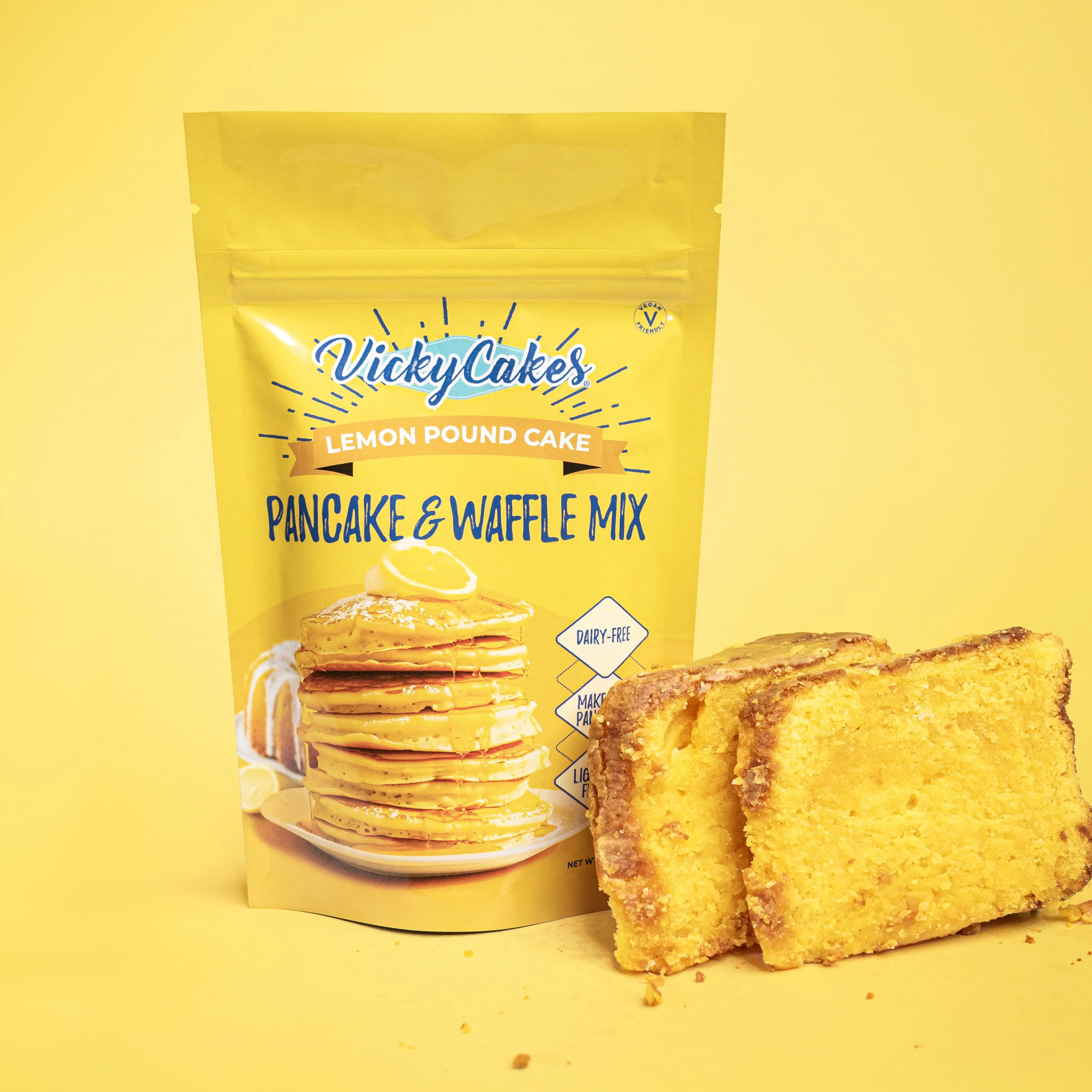Vicky Cakes Premium Flavors Dairy Free Pancake Mix (Pick Your Flavor)