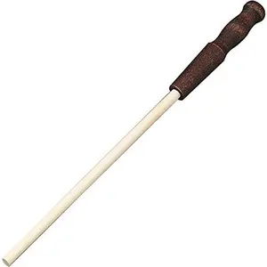 Arkansas Sharpeners AC46 Ceramic 11.5" Sharpening Stick w/ 7" Rod & Wood Handle, Kitchen, Knives