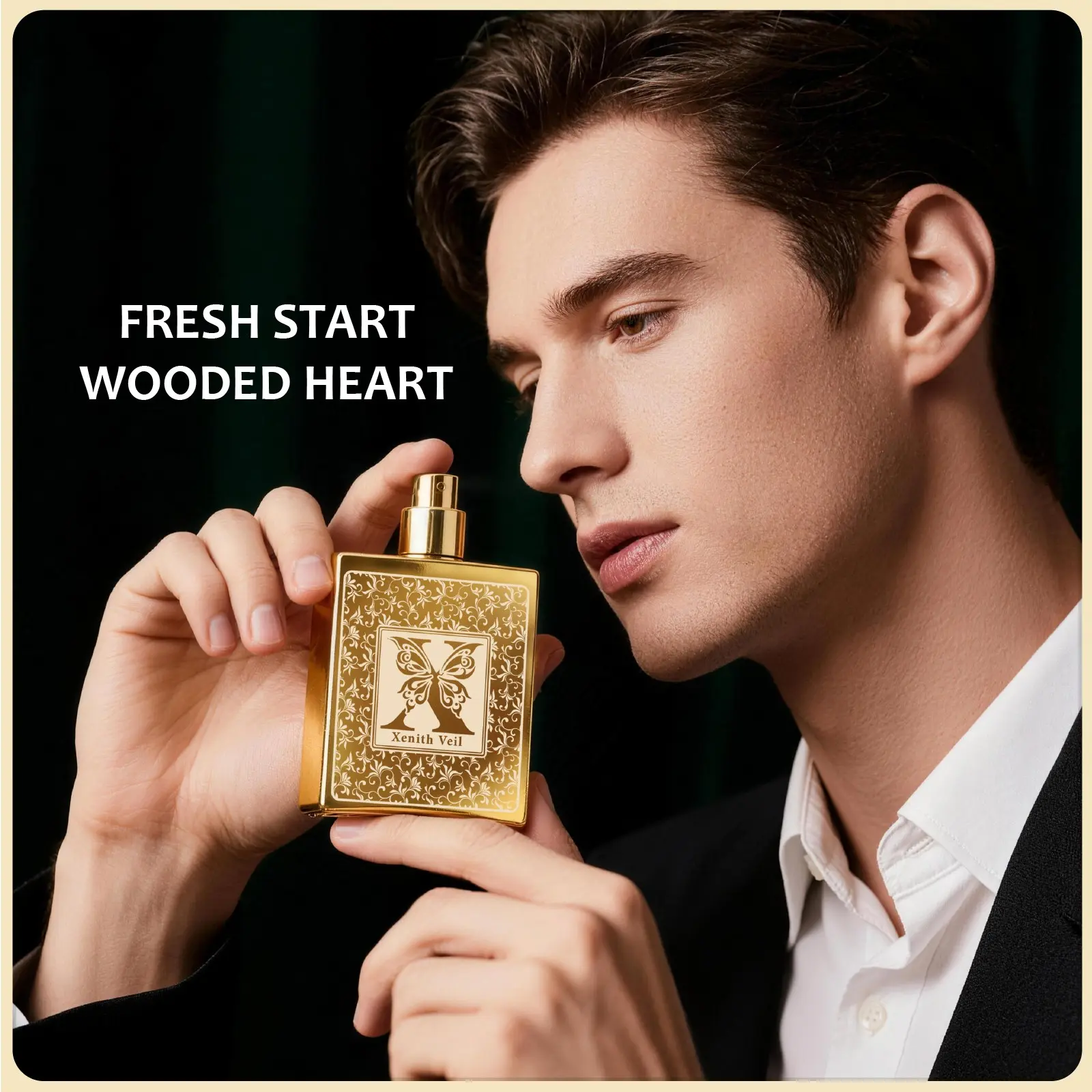 Pego Xenith Veil Edp Perfume, Woodsy Fruity Scent, Arabic Style, Arabian Scent, Earthy Woody Fragrance, Men's Classic Fragrance, Long-Lasting, Perfect Gift Choice