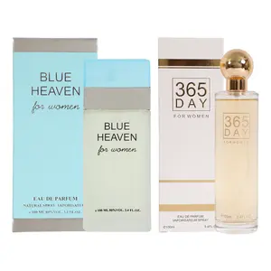 Women's Perfume Bundle - Blue Heaven and 365 Day - Spray Perfume for Women 100ml/3.4fl.oz. each