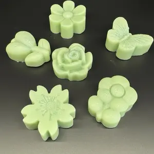 Rain Fragrance Wax Melts – 6 Piece & 1 oz Squeezeable wax Fresh Rain & Eucalyptus Scent, 100% Soy Wax, Long-Lasting Aroma, Vegan & Cruelty-Free, Perfect for Home Decor & Relaxation