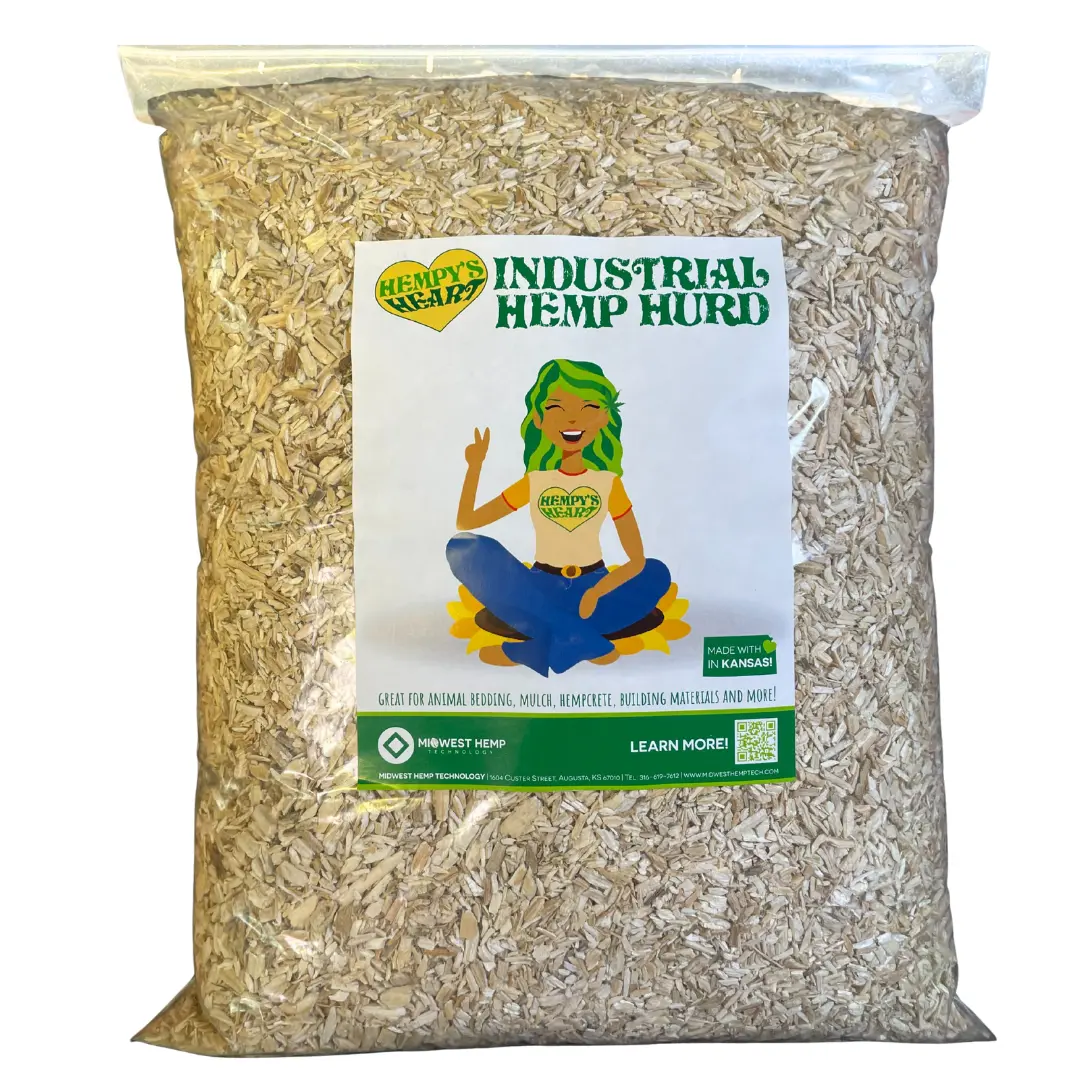 Hemp Hurd Mulch