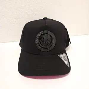 Gorra Estados Mexico, Black Snapback with Escudo Mexico, Gorra de Estados Mexico Negra de alta calidad, Estados Mexico Hat