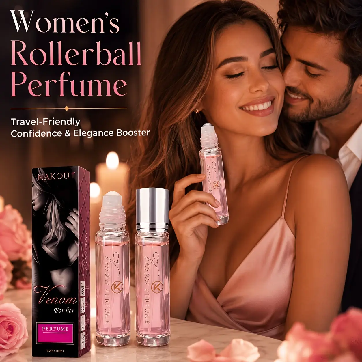 10 mL Women's Cologne with Accessories; Suitable for Both Men and Women; Long-Lasting Scent; Long-Lasting Women's Fragrance; Exudes Charm; The Perfect Fragrance Choice for Any Occasion; The Perfect Gift