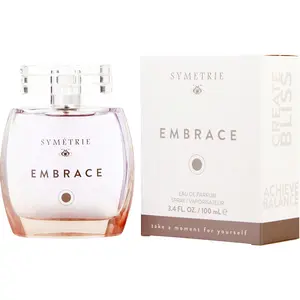 Women's Symetrie Embrace Eau De Parfum, Rich Aroma Scent with Bergamot Top Notes, Rose Accents, Patchouli Base Notes
