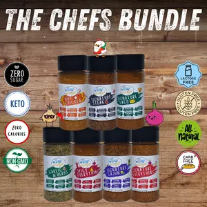Ray Ray's Chef's Bundle Seasoning- 7 Pack 3.5 oz All Purpose Seasoning great on meat, veggies and more!