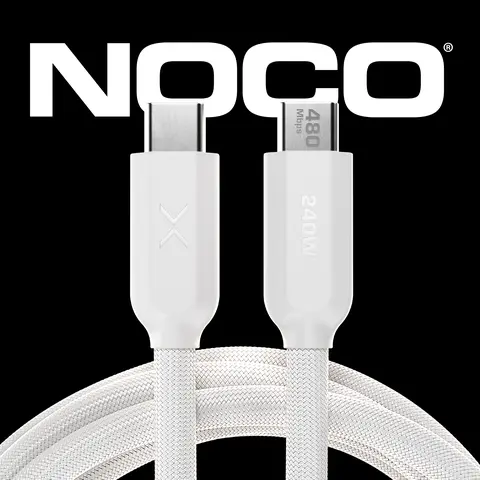 NOCO XGrid XC3: 10 Foot – 240W USB-C to USB-C Cable – USB-IF Certified, E-Marker Chip, 480Mbps Data