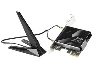 MSI HERALD-BE WIFI 7 MAX, NCM865 Tri-Band Wi-Fi 7 & Bluetooth 5.4 PCIe Adapter