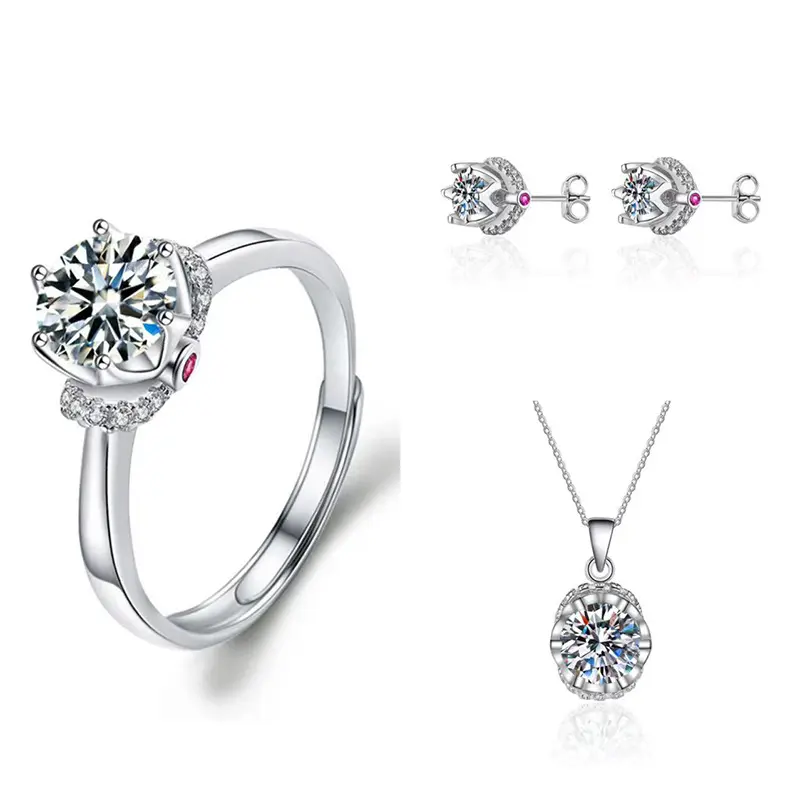 True Love Coronation 1 Carat Three Piece