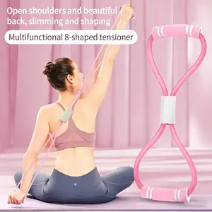 Figure 8 Resistance Band, Elastic Sport Band: High-Elastic Multifunctional Workout Band, Workout Equipment for Home Gym, Yoga, Pilates, Back/Shoulder Training - Durable Portable for Fitness Enthusiasts, Physical Therapy & Daily Home Workouts