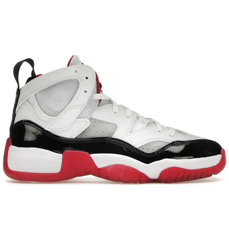 Jordan Men's Jumpman Two Trey White Gym Red Black, from StockX