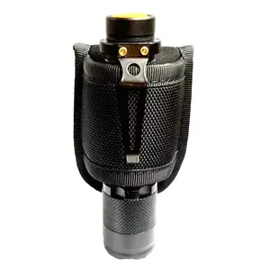 Outdoor Tactical Flashlight Holster, Nylon Flashlight Pouch, Outdoor Tool Bag, Sports Fanny Pack for Outdoor Camping Hiking