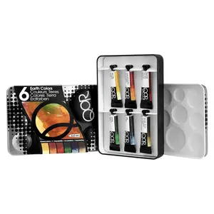 QoR Watercolors Earth Colors 6 x 5ml Tube Set