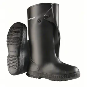 8603000 medium ONGUARD 17" BLACK OVERSHOE 4-WAY CLEATED OUTSOLE Boot Footwear