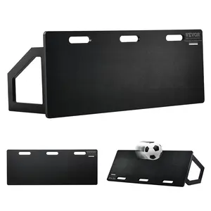 VEVOR Soccer Rebounder Board,  45"X18" Portable Soccer Wall with 2 Angles Rebound, Foldable HDPE Kickback Rebound Board, Soccer Training Equipment for Kids and Adults, Passing & Shooting Practice