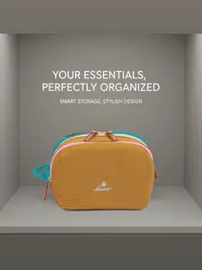 Dopamine Makeup Bag Travel Cosmetic Bags 4L Large Capacity, Waterproof Durable Portable Three-In-One, Travel Washroom Sports Organizer Makeup Pouch Cosmetics Bag