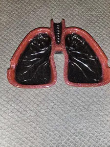 Custom handmade epoxy Ashtray